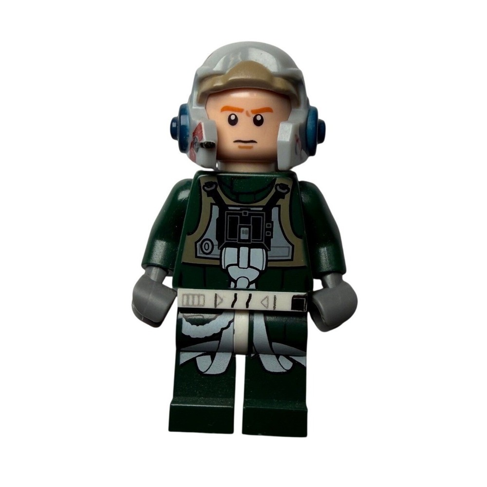 LEGO Star Wars‎ A-Wing Pilot Minifigure Dark Green Flight Suit sw0437 Rebel